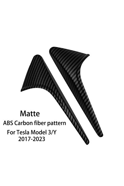 Choice Matte Carbon Fiber For Tesla Model 3/Y Side Camera Protection Cover Ca...