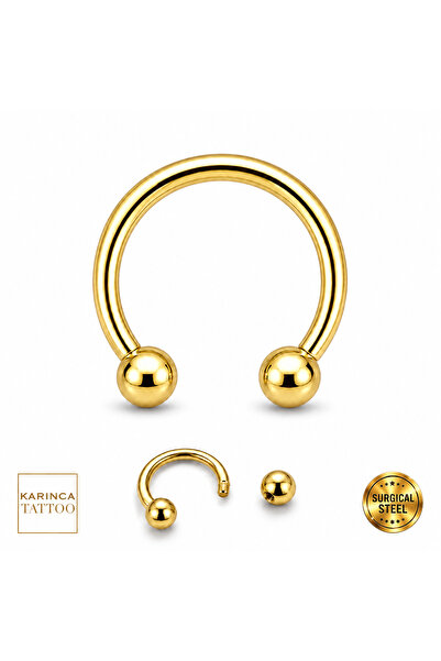 Karınca Piercing Yarım Halka Piercing Tragus Conch Helix Rook Orbital Dudak K...