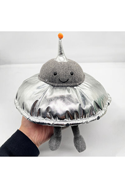 Choice UFO Fun House Space Series: Alien Plush Toy UFO Ornament, Starry Sky C...