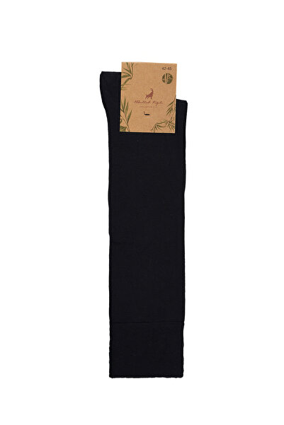 Abdullah Kiğılı Single Bamboo Blended Lycra Flexible Long Plain Socks