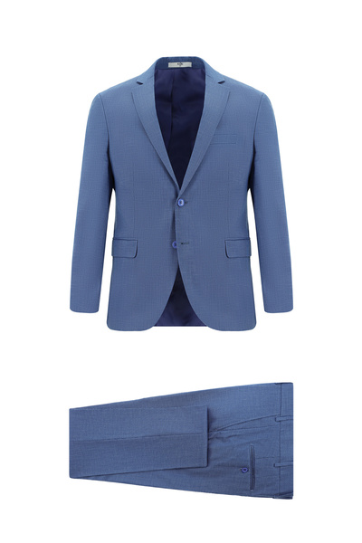 Kiğılı 7 Drop Super Slim Fit Extra Slim Fit Patterned Suit
