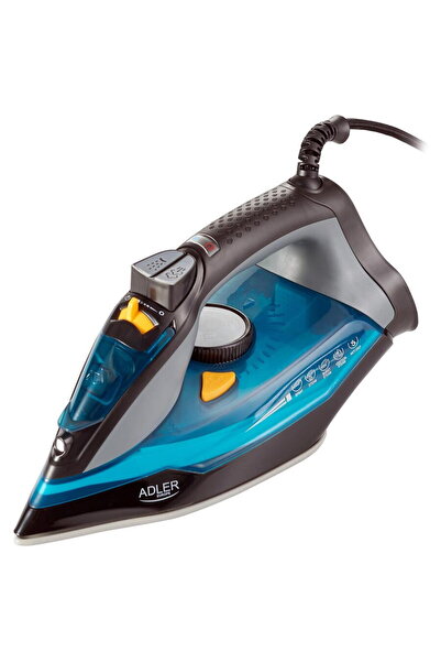 adler Fier de calcat AD 5032, 2400 W, Talpa ceramica, Jet de abur 80 g/min, D...