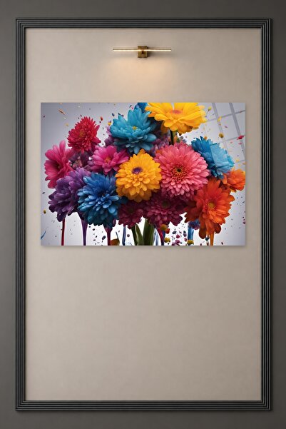 HMDS CONCEPT Cveće Staklena Slika 87