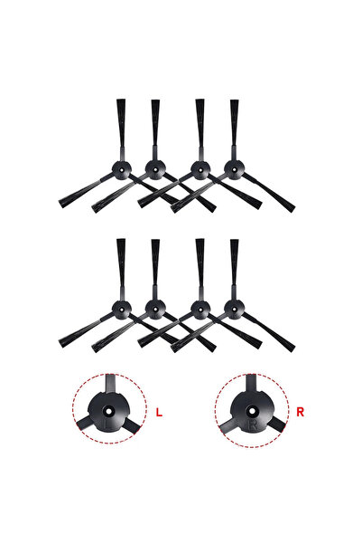 Choice 4R 4L 8PCS set Side Brush Parts For ILIFE V7 V7S A4 A4S A40 A6 A4S V3S...