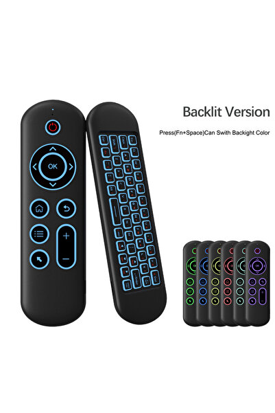 Choice1 M5-Backlit MRSVI Air Mouse Remote Control M5 Wireless 2.4G&Bluetooth ...