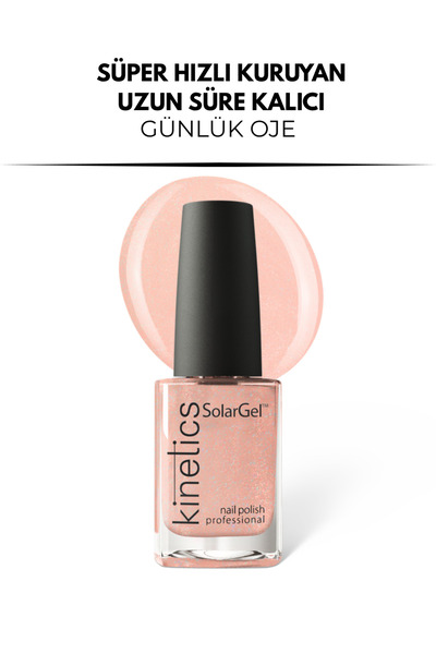 Kinetics Nails Kinetics SolarGel Günlük Oje - Uzun Süre Kalıcı Yoğun Pigment ...