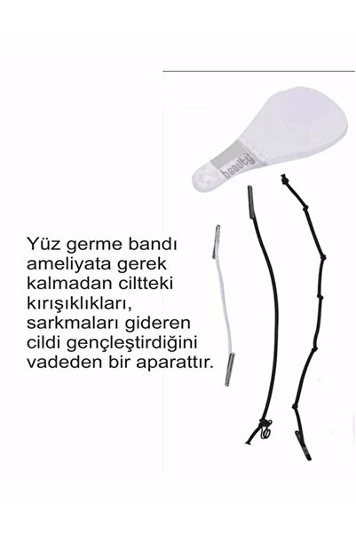 Genel Markalar TİCARETJET Yüz Germe Bandı 40'lı Set Kırışıklılık Karşıtı Yüz Germe