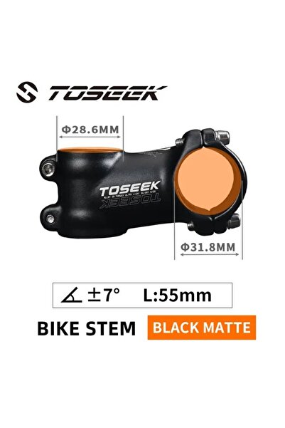 Choice 7degree-55MM TOSEEK ST002 MTB Stem 7 Degree Bike Handlebar Stem Ultral...