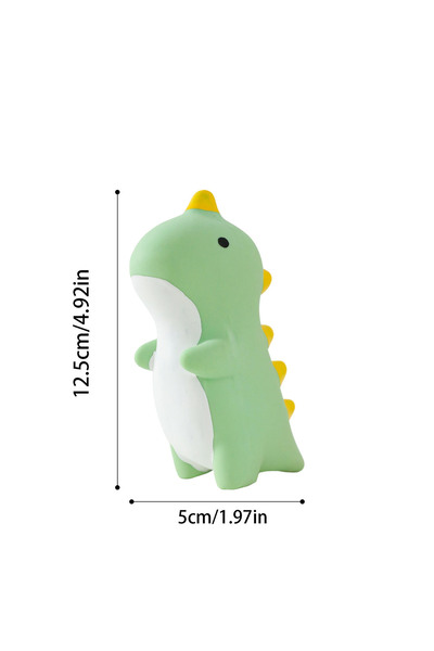 Choice Dinosaurs Squeaky Latex Dog Toys - Durable Chew Resistant Pet Toys for...