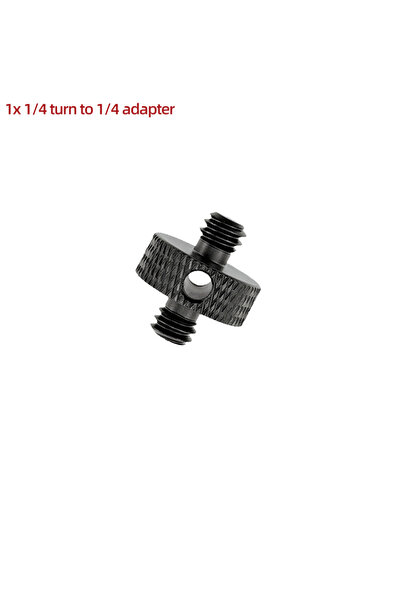 Choice 1 4 turn to 1 4 Tripod Adapter 1/4" Male to 1/4" Male to 3/8" Male Scr...