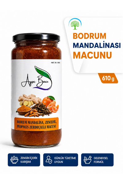 Çare Burada ÇareBurada Bodrum Mandalinası Macunu 610 g - Zencefil, Propolis v...