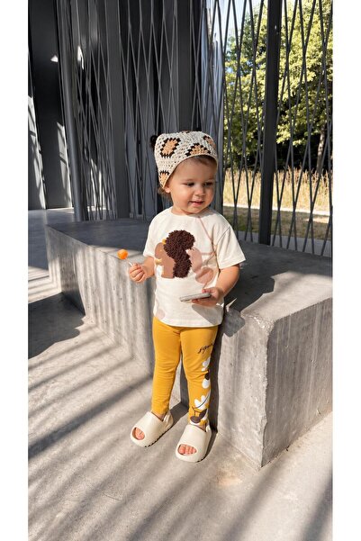 elzo collection Set majice i legginsa sa printom devojčice