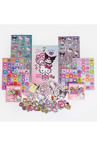 OEM Hello Kitty & Friends Stickers & Block Set - 500 pcs