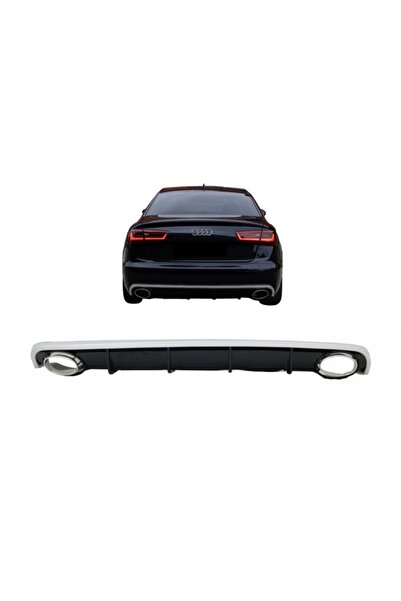 Angels Auto Difuzor Bara Spate si Ornamente Evacuare compatibil cu Audi A6 C7...