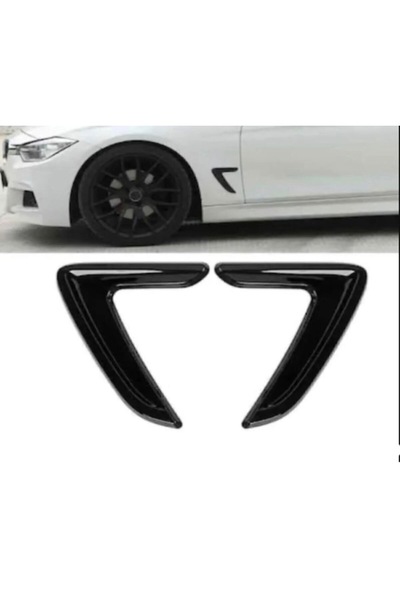 Yıldız İzi Tampon Çamurluk Venti Çamurluk Izgara Body Kit Venti Parlak Siyah