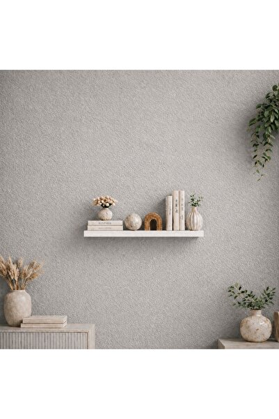 Gold Ban-yom 40x11 BEYAZ MDF Duvar Rafı