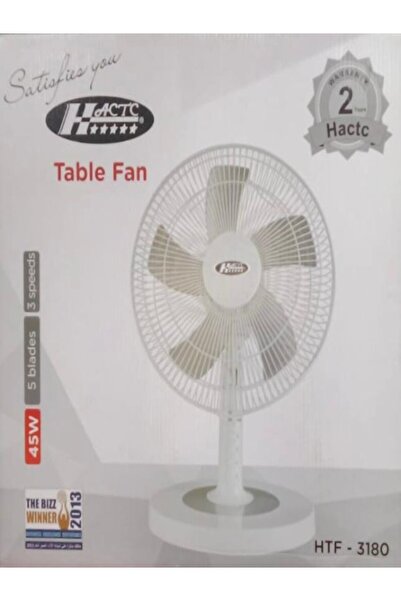 Hactc مروحة طاولة ماركة HTF-3180