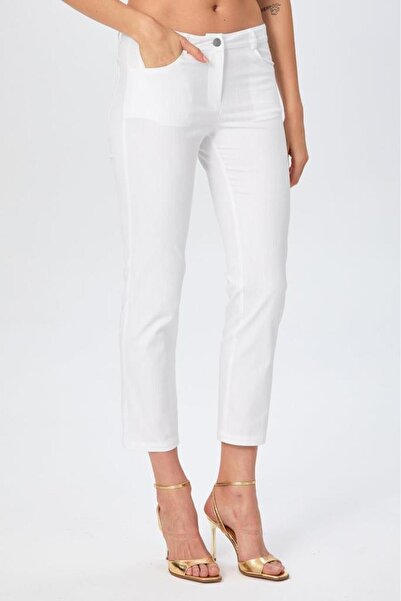 İKİLER Straight Fit Cepli Pantolon 026-3503