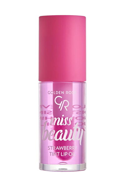 Golden Rose Miss Beauty Tint Lip Oil - 01 Strawberry - Renklendirici Dudak Yağı