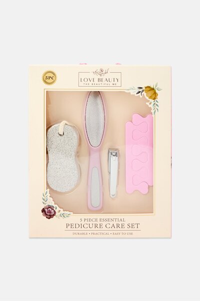 Love Beauty and Planet 5 Pcs Essential Pedicure Care Set