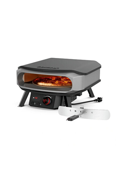Cozze Cuptor electric pentru pizza PREMIUM de 42,5 cm - ușă și placă de pizza...