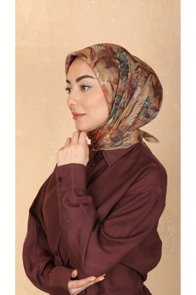 locella Soft Pamuk Eşarp Camel