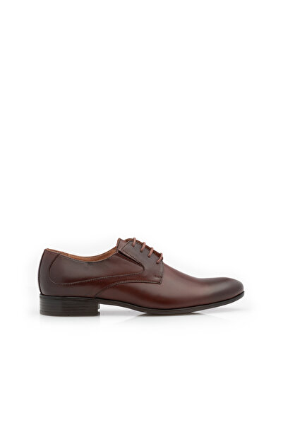 UrbanShoes Pantofi barbati Derby din piele naturala, Leofex - 690 maro box