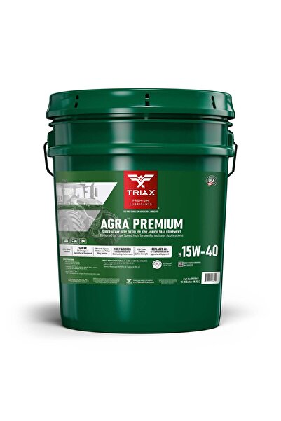 Triax Agricultural engine oil Agra Premium HD 15W-40 CI-4 Triax, 18.92 L