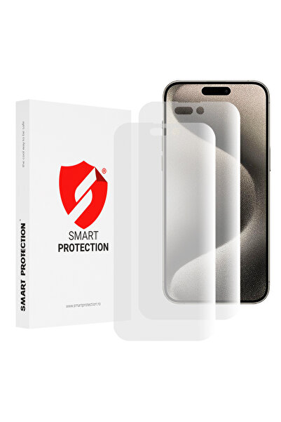OEM Folie de protectie pentru iPhone 15 Pro Max, Smart Protection, transparenta