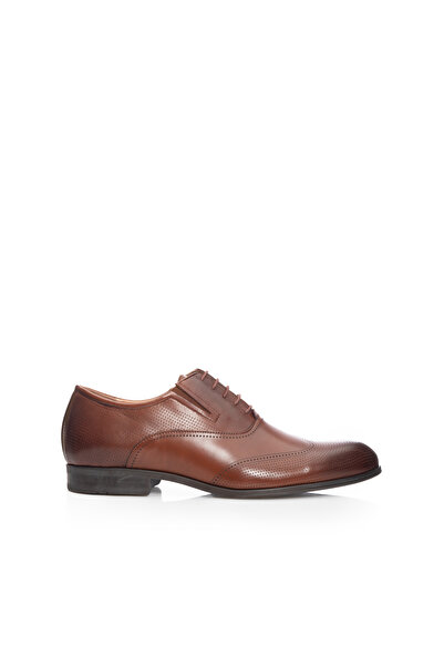 UrbanShoes Pantofi eleganţi bărbaţi din piele naturală, Leofex - 581 Cognac Box