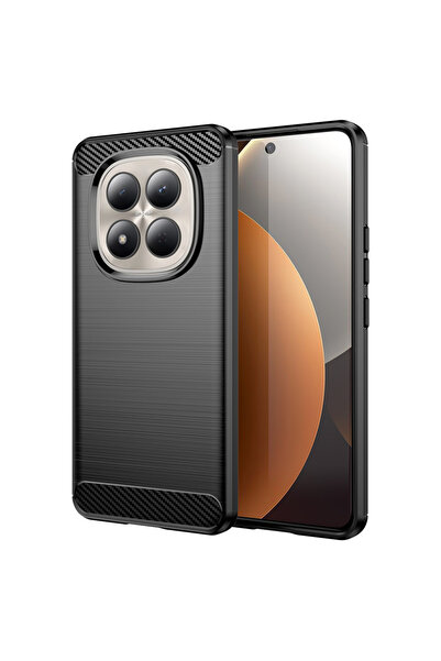 Techsuit Husa pentru Xiaomi Redmi Note 15 Pro 4G, Carbon Silicone, protectie ...