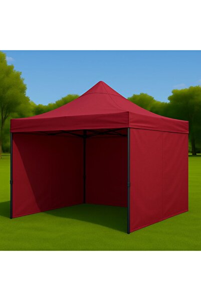 İKİZ AKSESUAR 3*3 Gazebo Çardak 3 Duvarlı