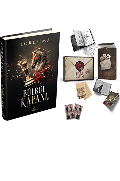 Ephesus Yayınları Bülbül Kapanı 3 Ciltli ve Bülbül Kapanı 4 Tek Kitaplık Kutu...