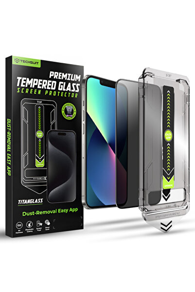 Techsuit Folie protectie pentru iPhone 13 / iPhone 13 Pro / iPhone 14, Antiso...