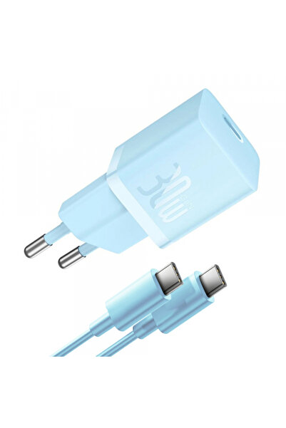 Stef's Cat Μετασχηματιστής ρεύματος USB-C GaN Mini 1C, 30W, 3A, 1 x USB-C, Μπ...