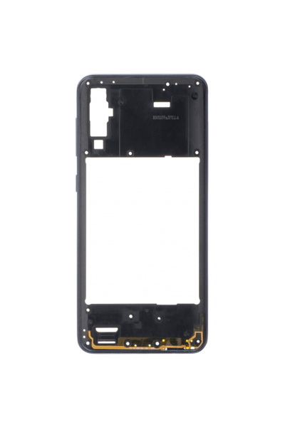 Stef's Cat Ενδιάμεσο περίβλημα Samsung Galaxy A50 A505, Μαύρο