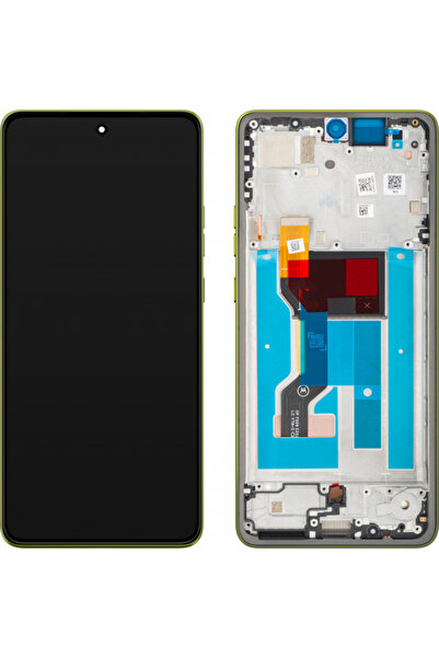 Motorola Display cu touchscreen Moto G86, cu ramă, Galben (Ciprus Auriu), Ser...