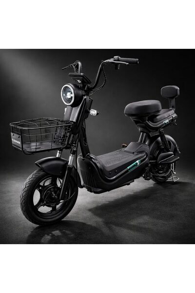 SOHO Scuter Electric KG, Saige, Fără permis, Motor 500W, Baterie 48V20Ah, Aut...