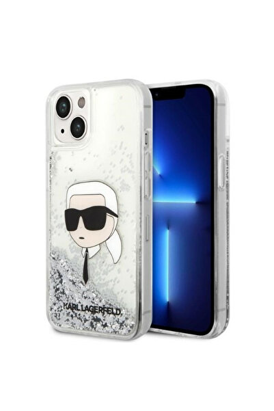 Stef's Cat Θήκη για Apple iPhone 14 Plus, Καρλ Λάγκερφελντ, Κεφάλι Καρλ με γκ...
