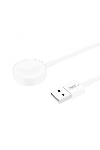 XO Design Incarcator Wireless CX012 pentru Apple Watch Series, USB-A, Alb