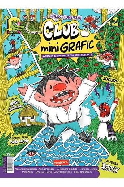 Minigrafic Club 2. Aventuri și cunoaștere în benzi desenate