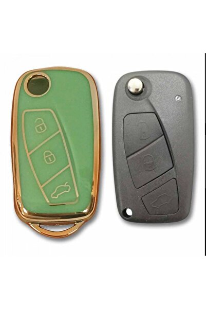 ÖZEN KEYS Fiat Fiorino Linea Ducato Boxer Jumper Green Gold Remote Control Ca...