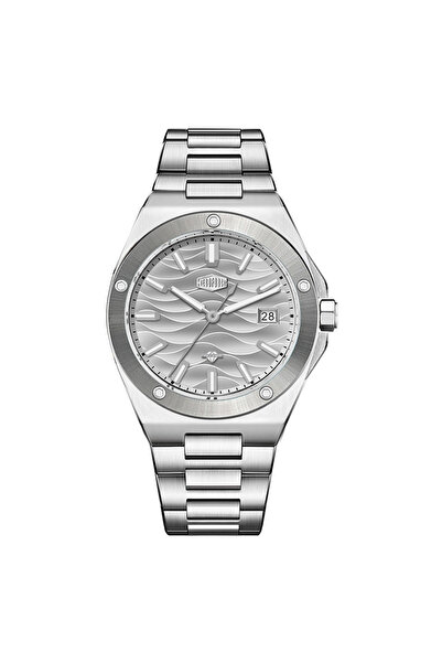 HeroForce Men's Watch Herro Force Steel Silver Color