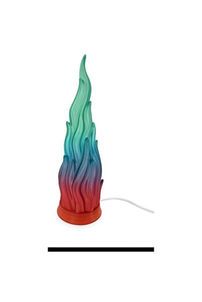 OEM Διακοσμητική λάμπα 3D με φλόγα και ουράνιο τόξο "