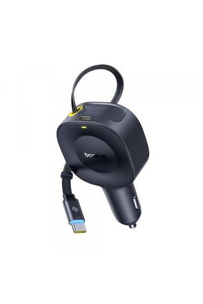 Baseus Φορτιστής αυτοκινήτου με καλώδιο USB-C PrimeTrip VR2, 30W, C0206400 (Μ...