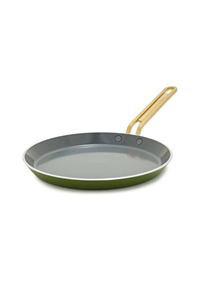 Greenpan Stanley Tucci™ Krep Tavası 25 cm Zeytin Yeşili