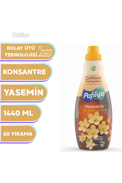 Pafilya Konsantre Çamaşır Yumuşatıcı Yasemin Çiçeği 1440 ML 60 Yıkama