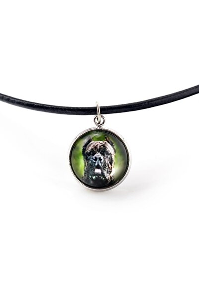 Art - Dog Cane Corso, Cane Corso Italian - pandantiv pentru colier cu fotogra...