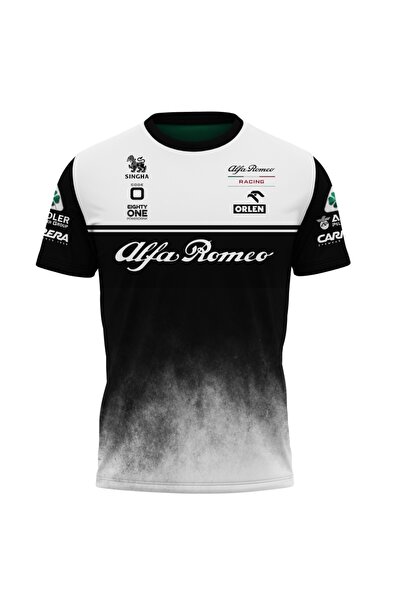 OEM Tricou barbati Alfa Romeo F1 , maneca scurta multicolor D170
