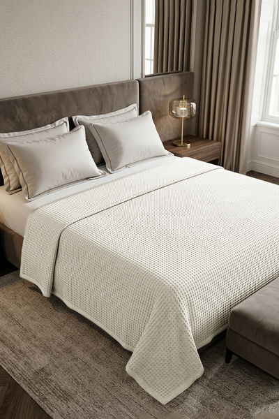 Decomia Home Puresoft Cotton Pique Αναπνεύσιμη Σειρά Comfort Διπλό